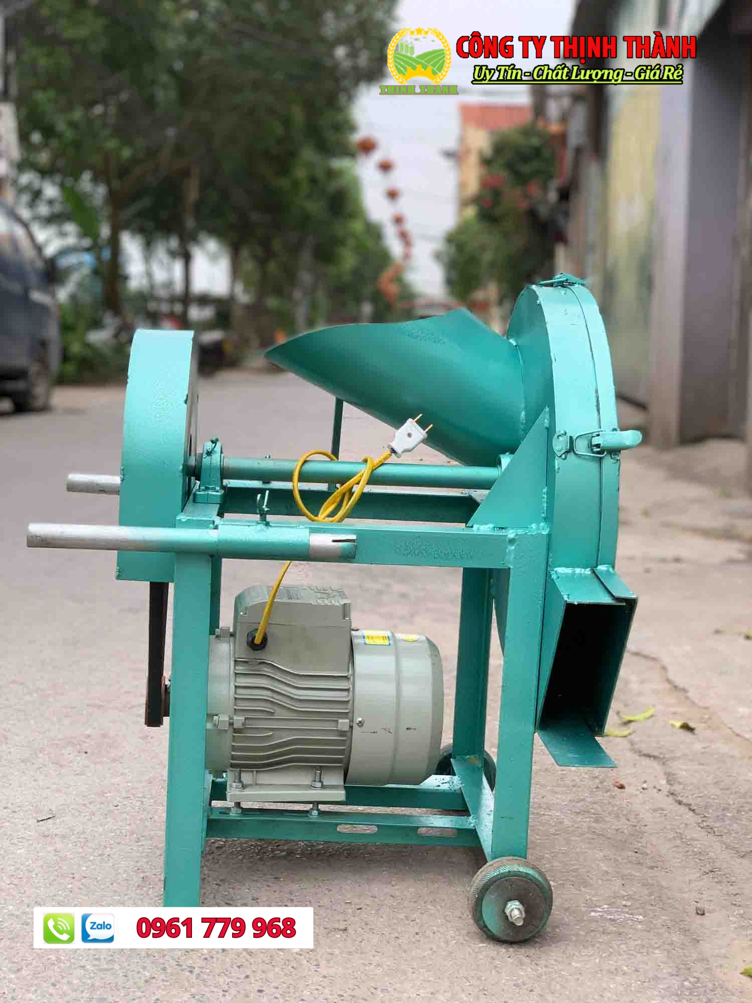 Máy băm chuối phun ngang