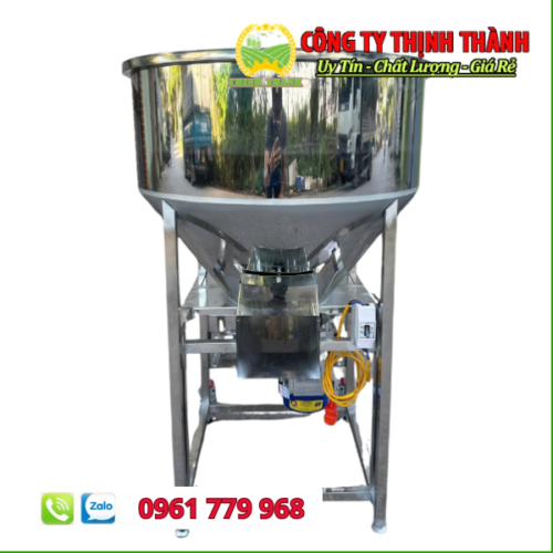 Máy Trộn Thức Ăn Chăn Nuôi Inox 75kg