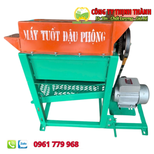 Máy tuốt lạc chạy điện