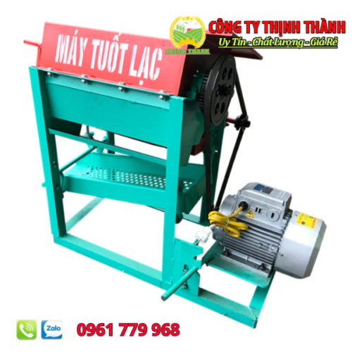 Máy tuốt lạc chạy xăng